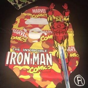 Iron man bape marvel T